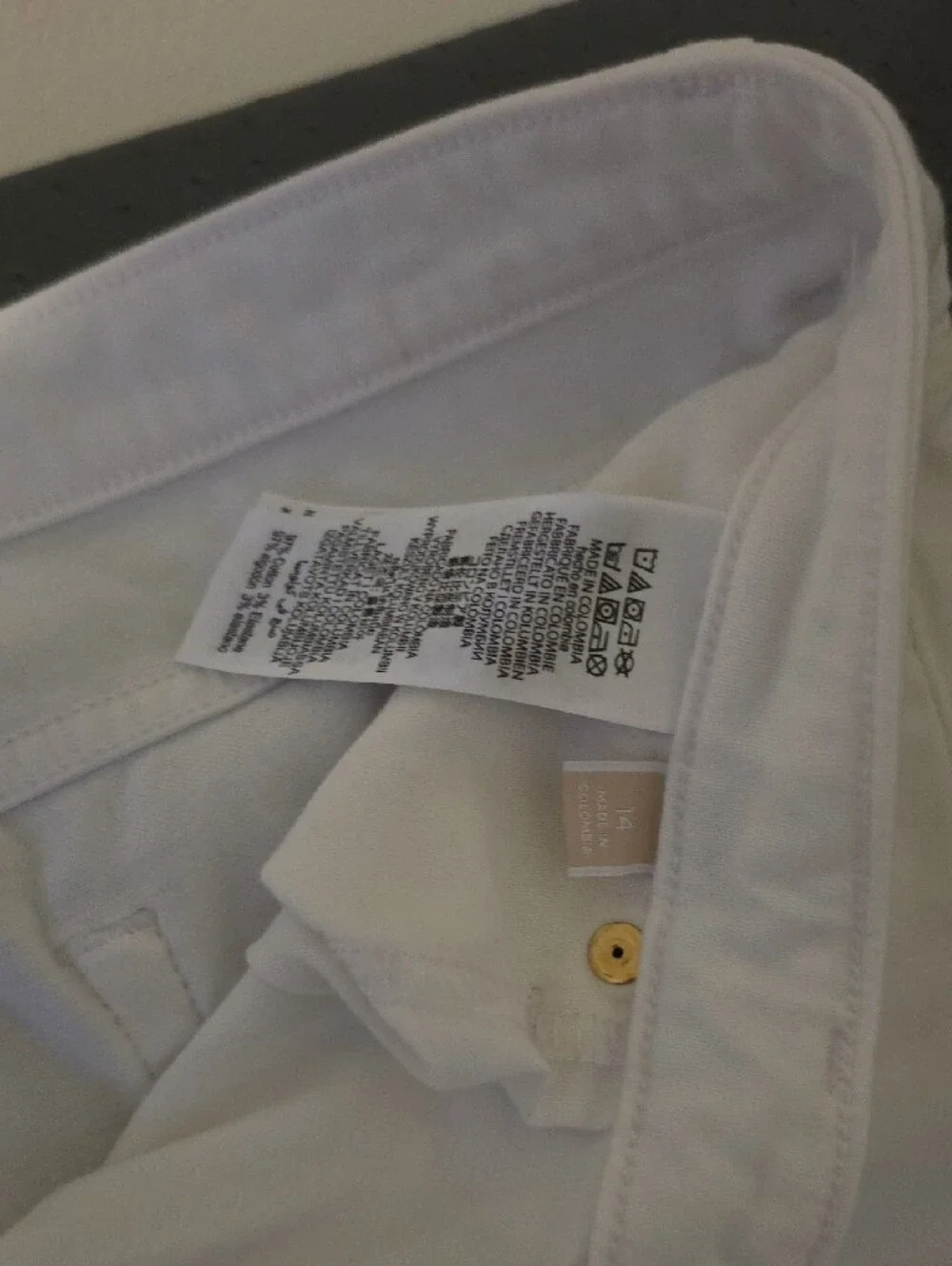 Michael Kors White Skinny Jeans with Gold Hardware